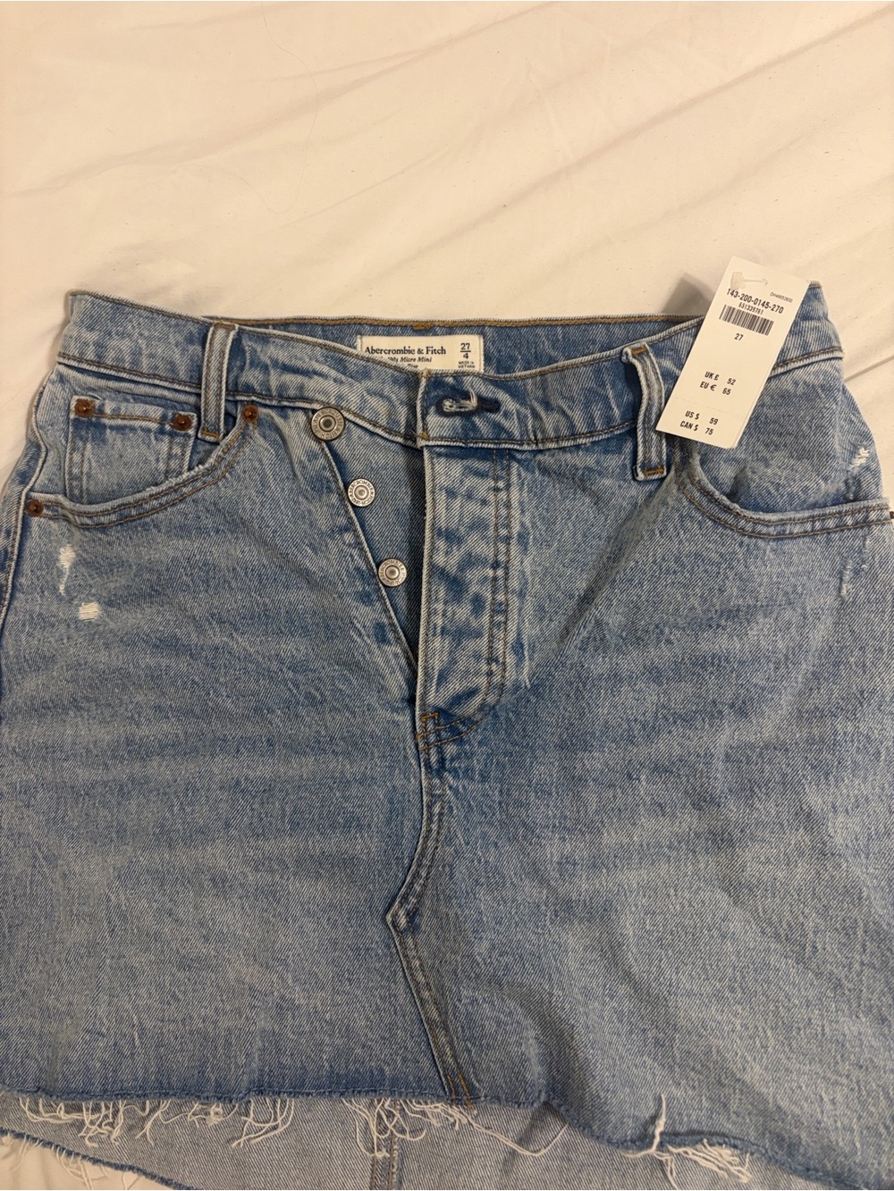 Abercrombie & Fitch Light Blue Relaxed Men's Jeans